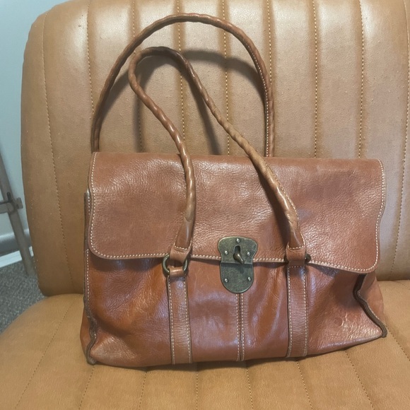 Patrica Nash Brown Leather Handbag - Picture 1 of 4